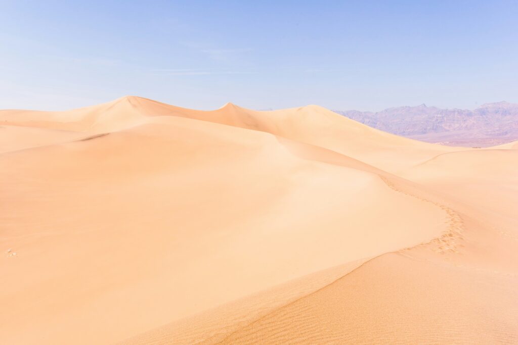 Mesquite Flat Sand Dunes, DEATH VALLEY