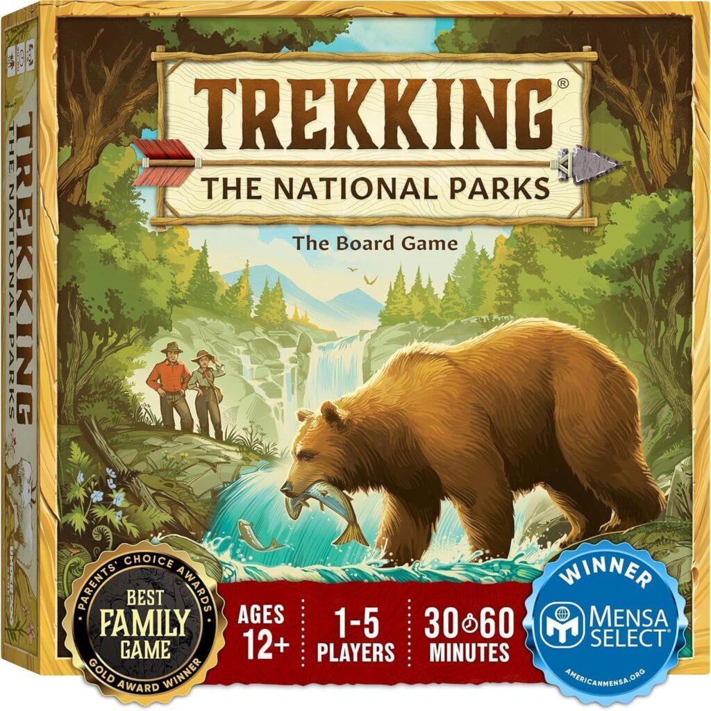 Trekking the National Parks Family Board Game