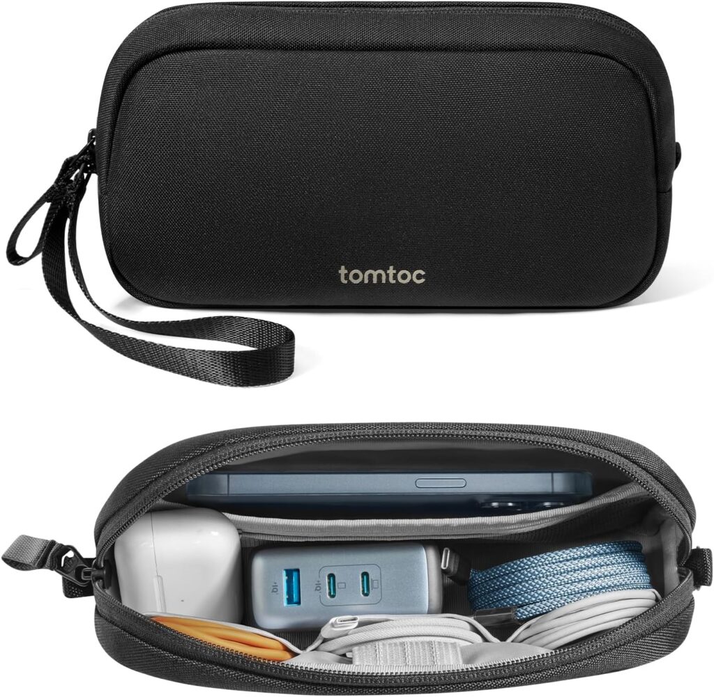 tomtoc Electronics Accessories Travel Organizer Pouch