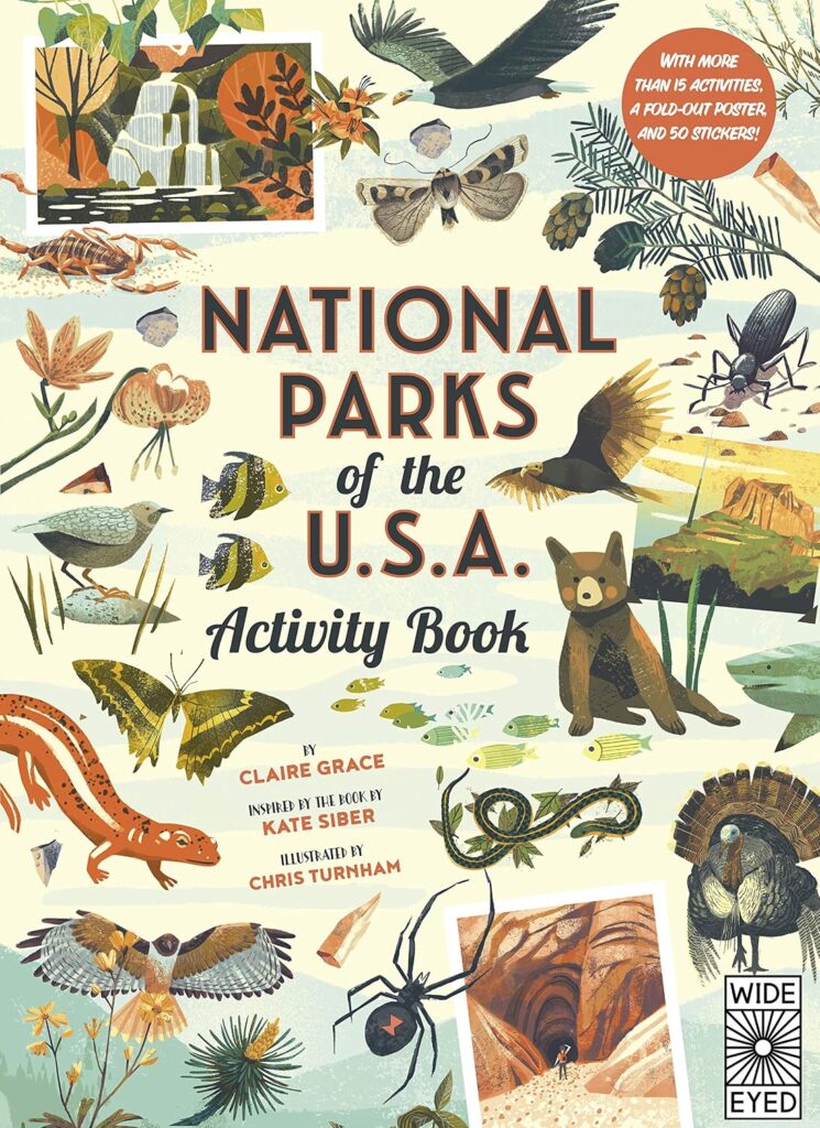 National Parks of the USA Activity Book for Kids